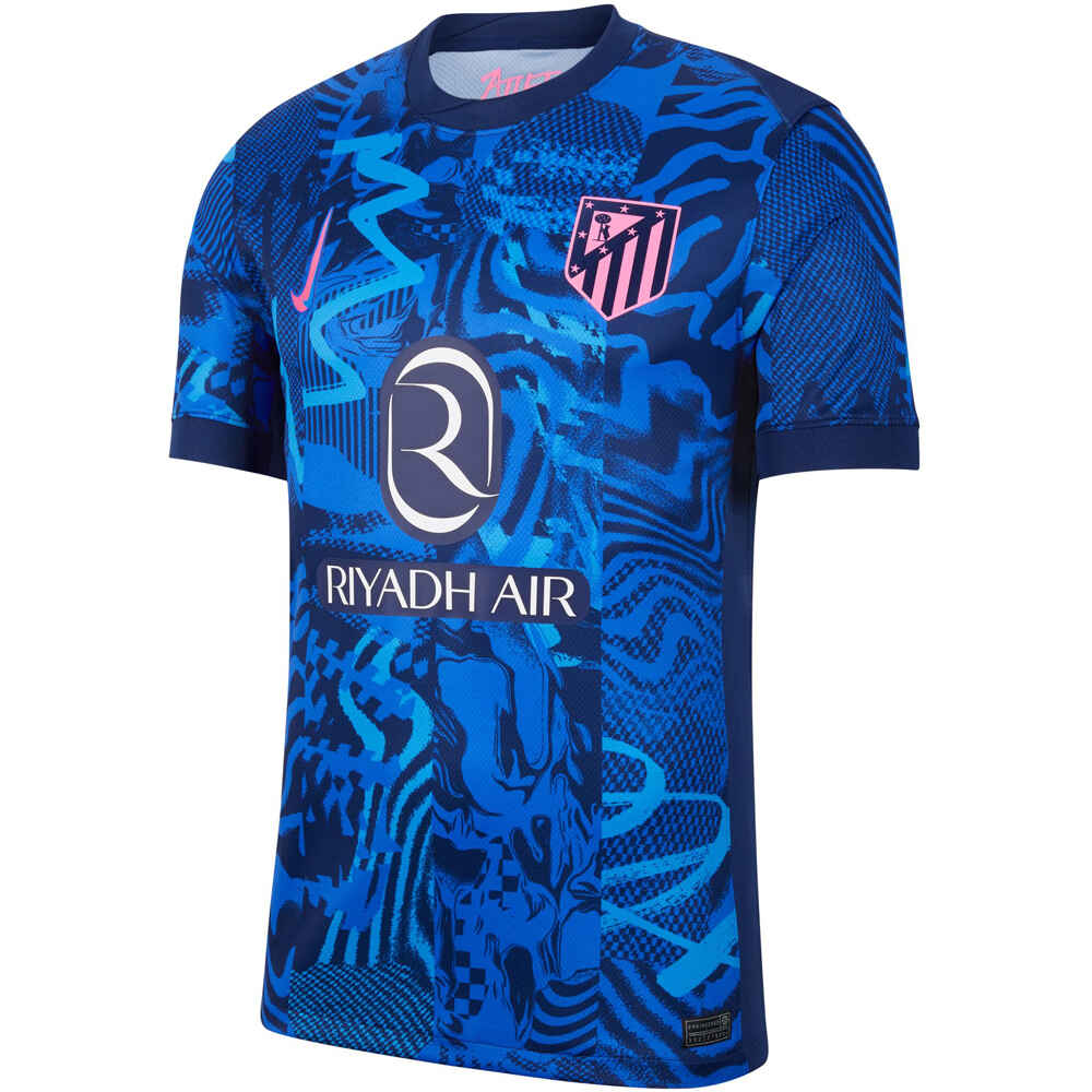 Nike camiseta de fútbol oficiales AT.MADRID 25 M NK DF JSY SS STAD 3R 08