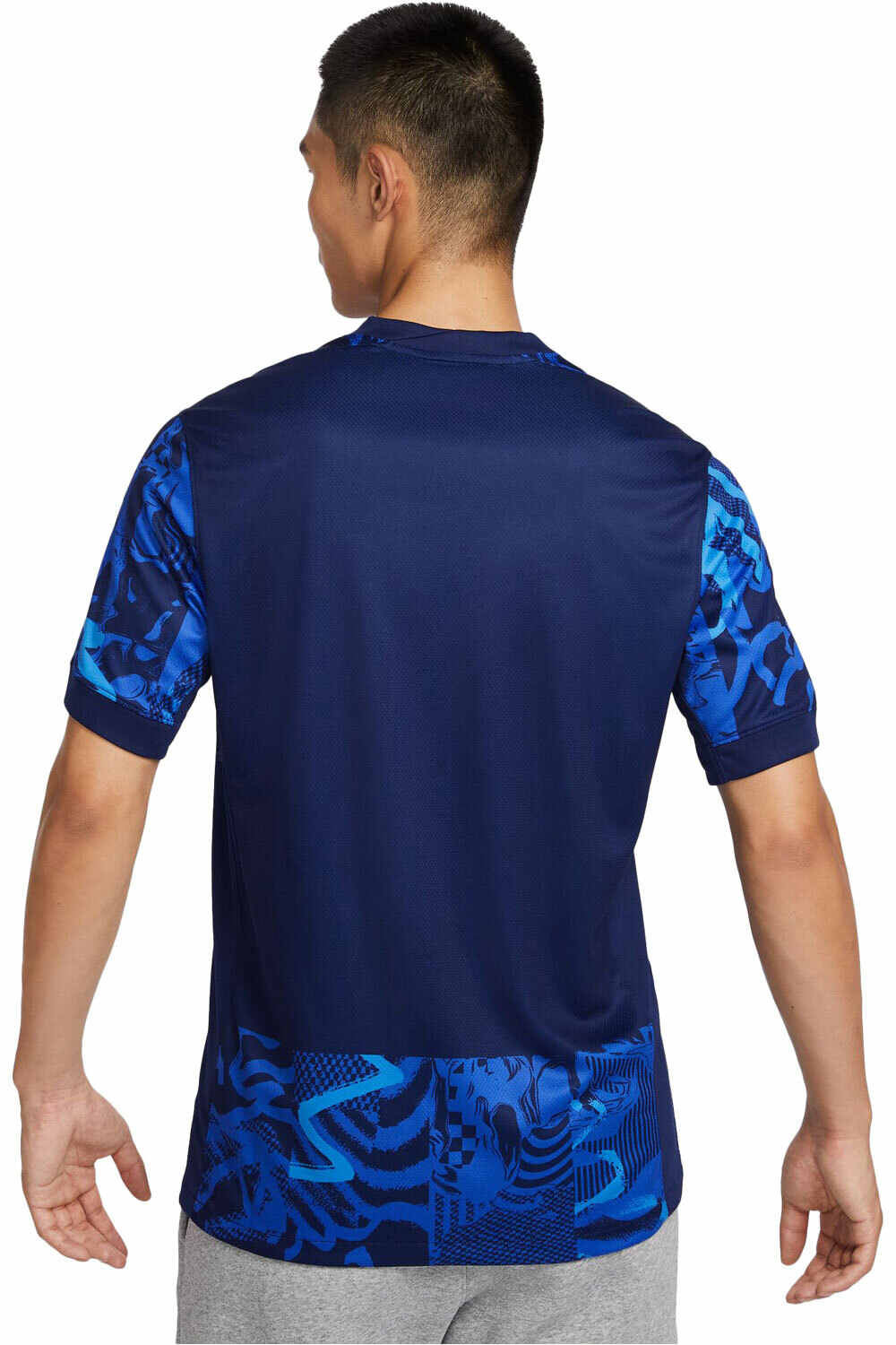 Nike camiseta de fútbol oficiales AT.MADRID 25 M NK DF JSY SS STAD 3R vista trasera