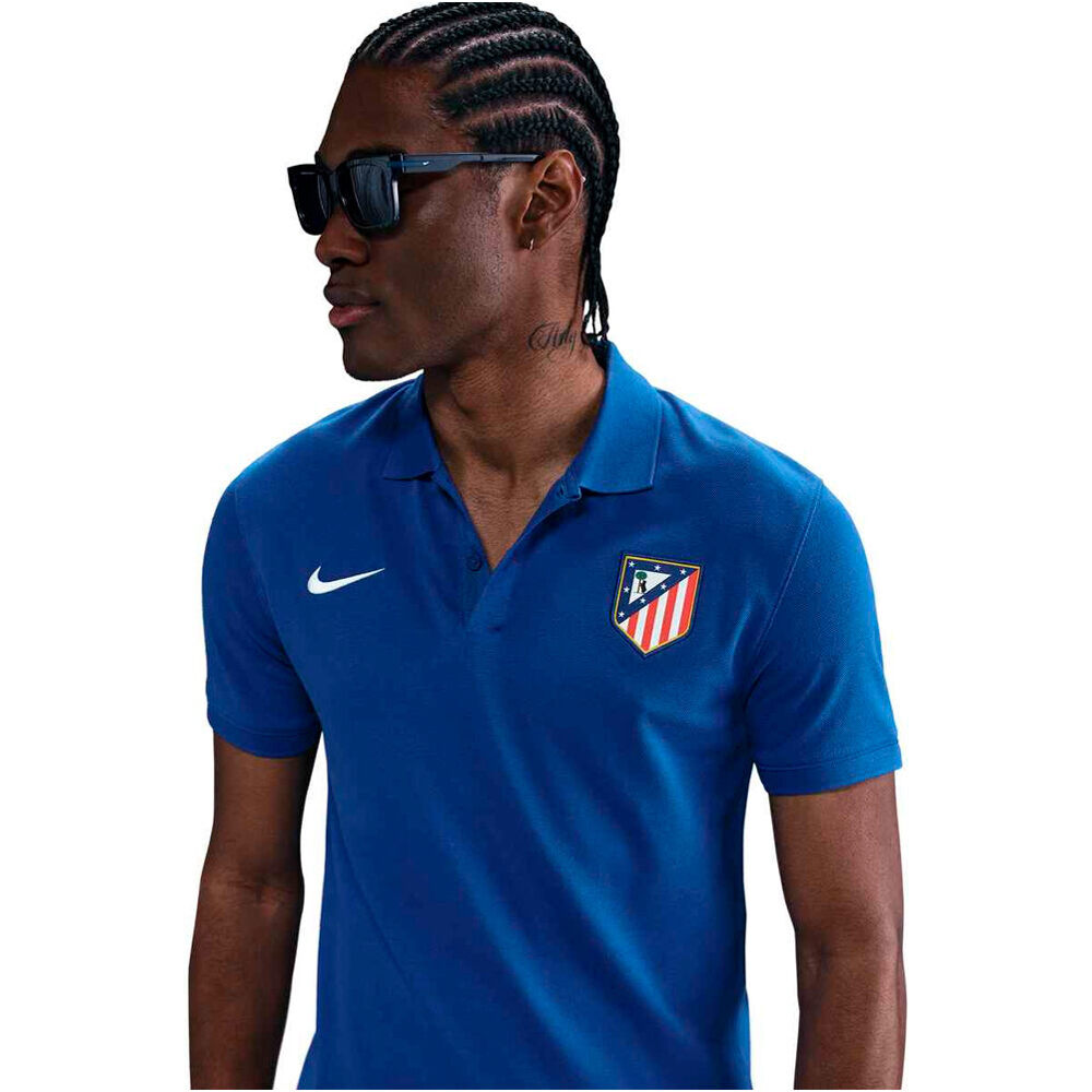 Nike camiseta de fútbol oficiales AT.MADRID 25 THE NIKEPOLO DF SLIM 2.0 vista detalle