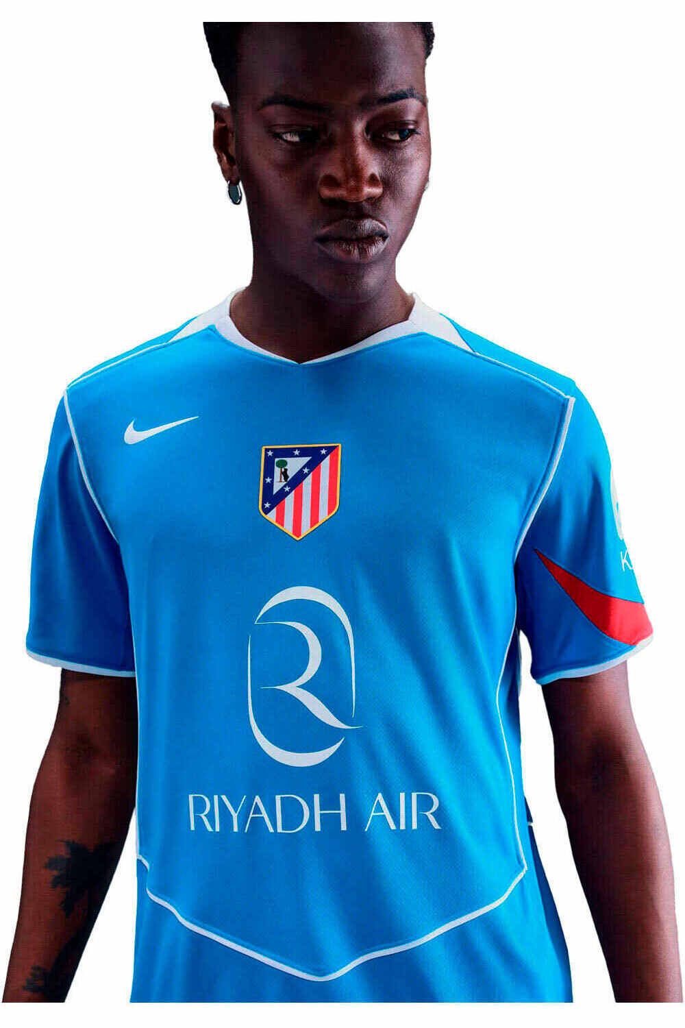 Nike camiseta de fútbol oficiales AT.MADRID 26  M NK DF JSY SS STAD 3 vista detalle