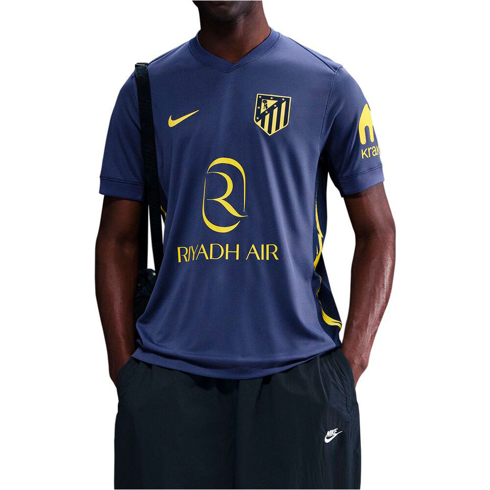 Nike camiseta de fútbol oficiales AT.MADRID 26  M NK DF JSY SS STAD AW vista frontal