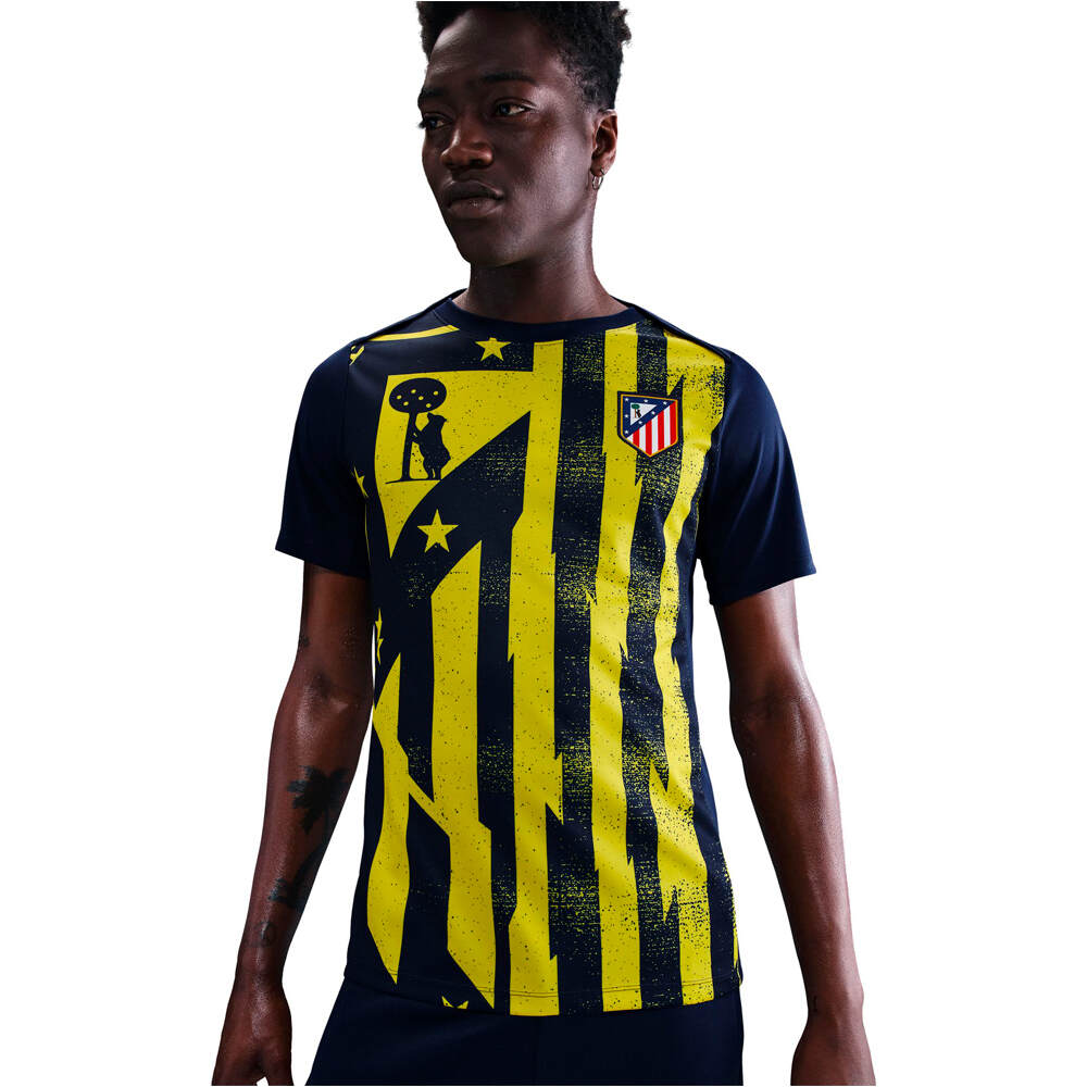 Nike camiseta de fútbol oficiales AT.MADRID 26 MNK DF ACDPR SS TOP K PM vista detalle