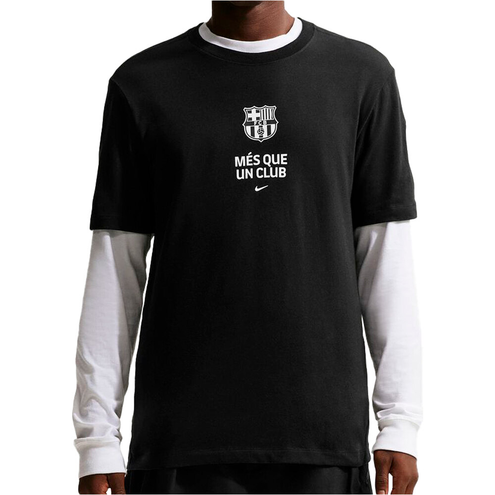 Nike camiseta de fútbol oficiales BARCELONA 26 M NK CLUB TEE vista frontal