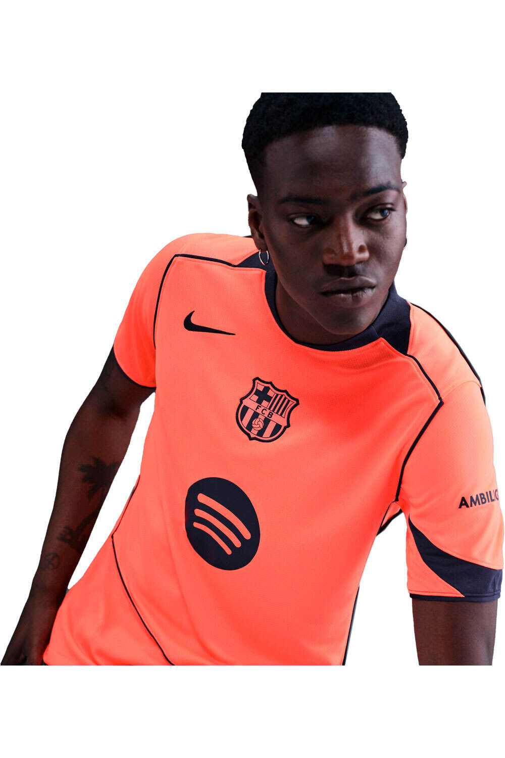 Nike camiseta de fútbol oficiales BARCELONA 26 M NK DF JSY SS STAD 3R CORAL 04
