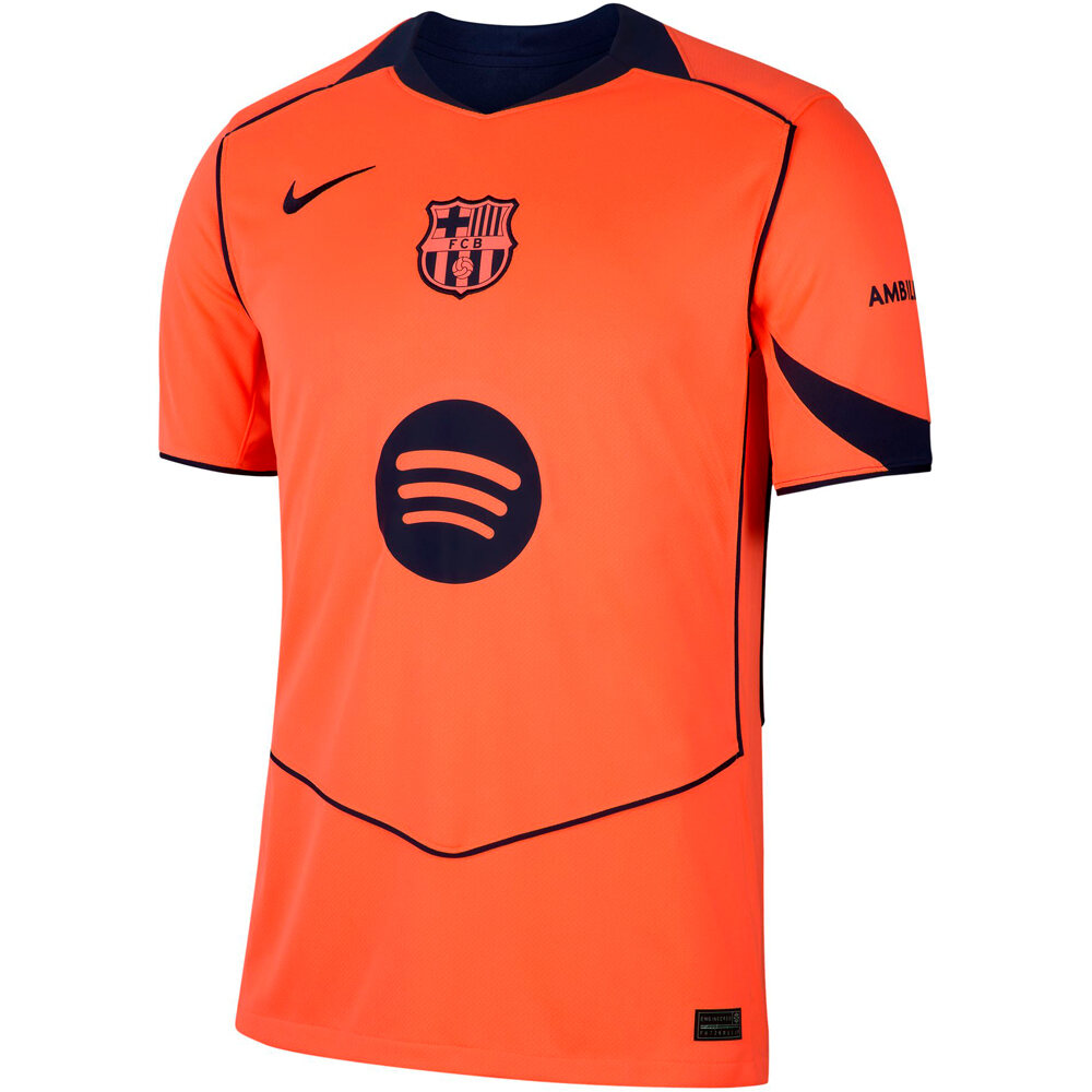 Nike camiseta de fútbol oficiales BARCELONA 26 M NK DF JSY SS STAD 3R CORAL 05