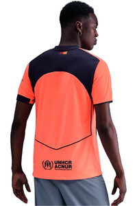 Nike camiseta de fútbol oficiales BARCELONA 26 M NK DF JSY SS STAD 3R CORAL vista trasera