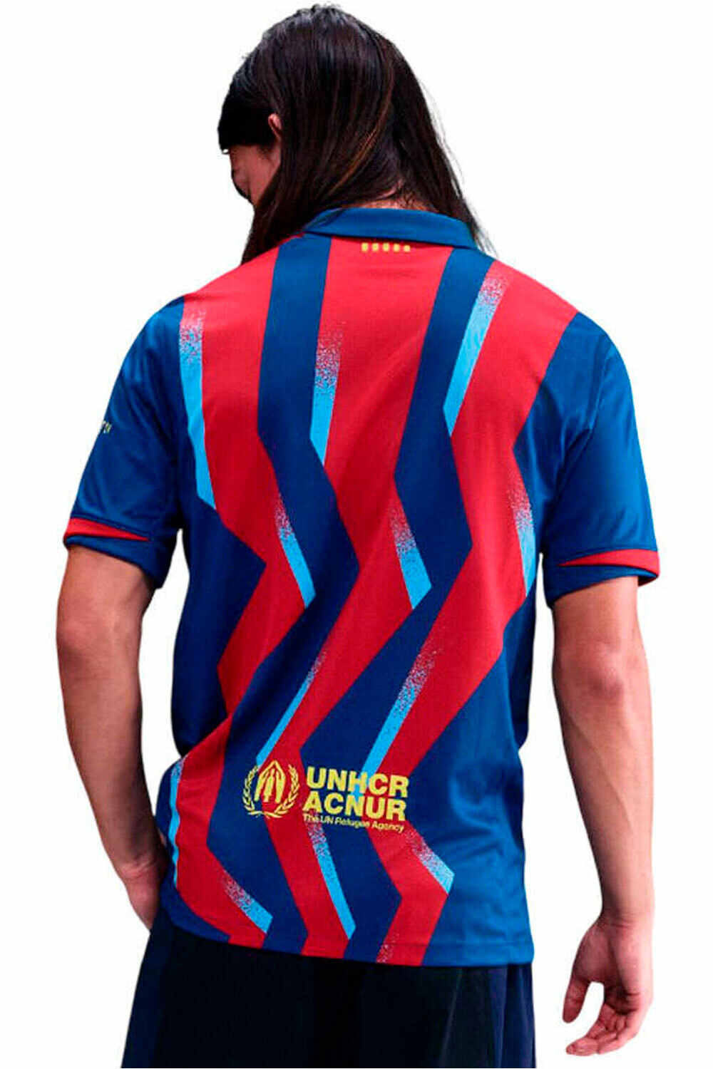 Nike camiseta de fútbol oficiales BARCELONA 26 M NK DF JSY SS STAD 4R vista trasera