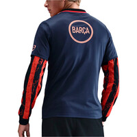 Nike camiseta de fútbol oficiales BARCELONA 26 MNK DF ACDPR SS TOP K 3RPM vista trasera
