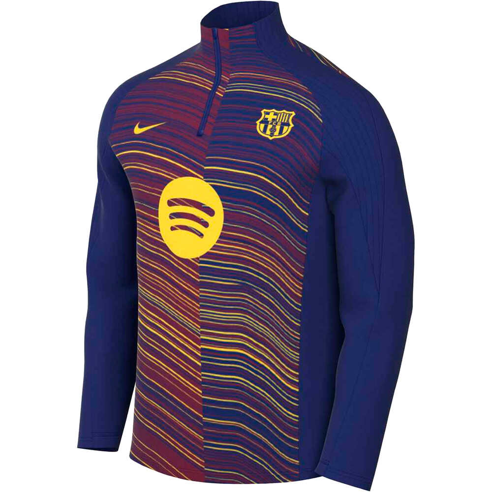 Nike camiseta de fútbol oficiales BARCELONA 26 MNK DF STRK DRILLTOPK HMPM vista frontal