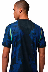 Nike camiseta de fútbol oficiales BRASIL 26 M NK DF JSY SS MATCH AW AZ vista trasera