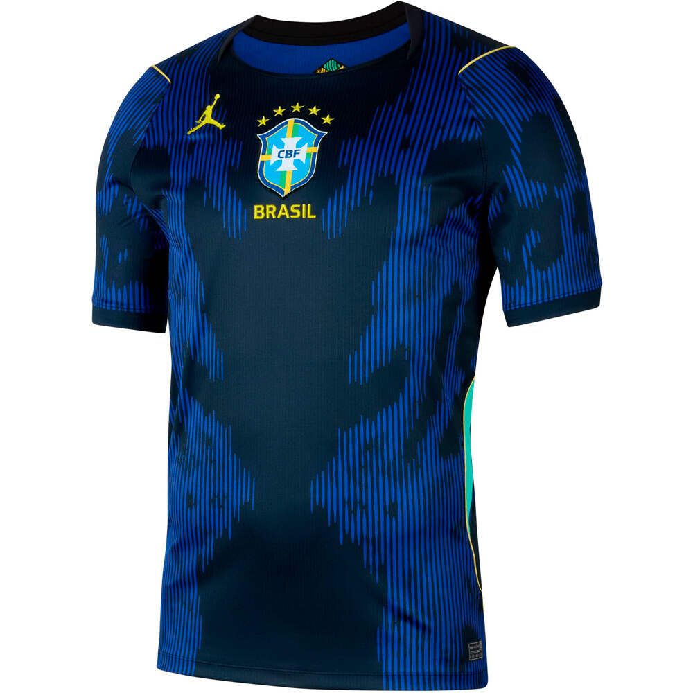Nike camiseta de fútbol oficiales BRASIL 26 M NK DF JSY SS STAD AW AZ 05