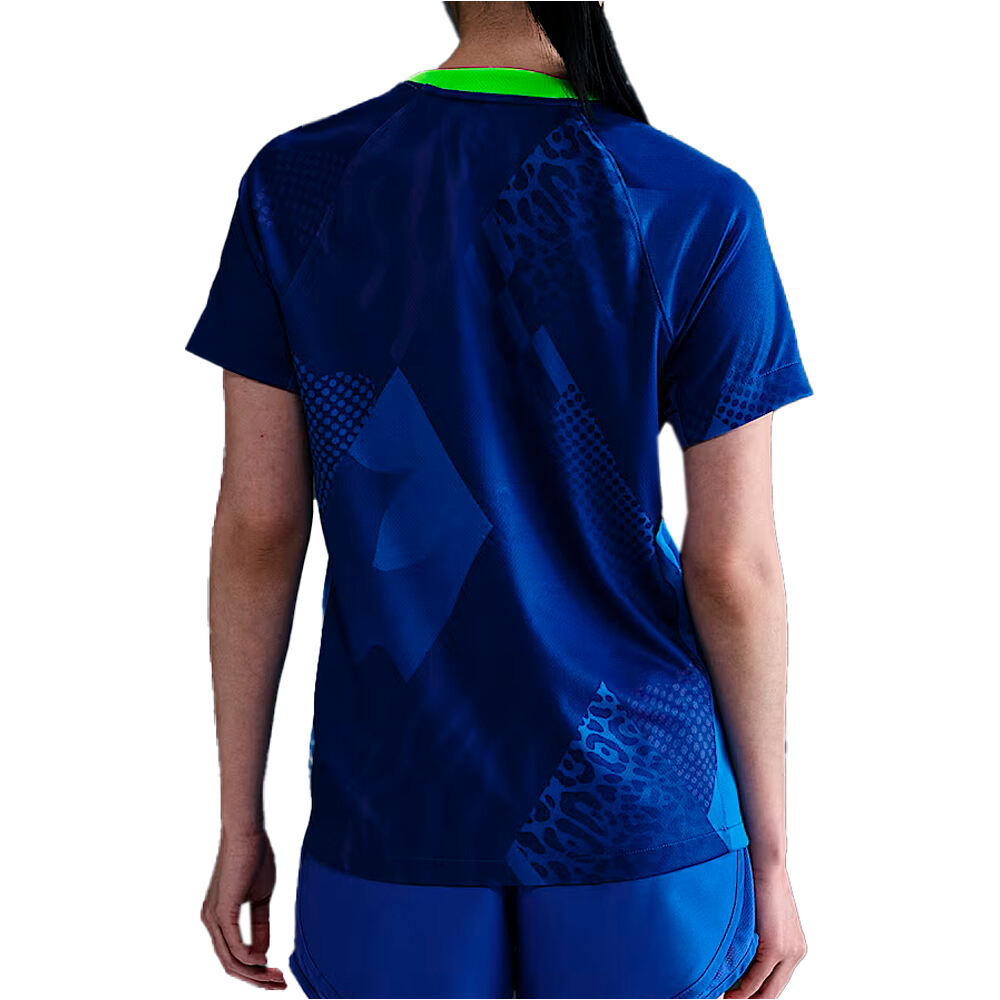 Nike camiseta de fútbol oficiales CBF W NK DF STAD JSY SS AW vista trasera