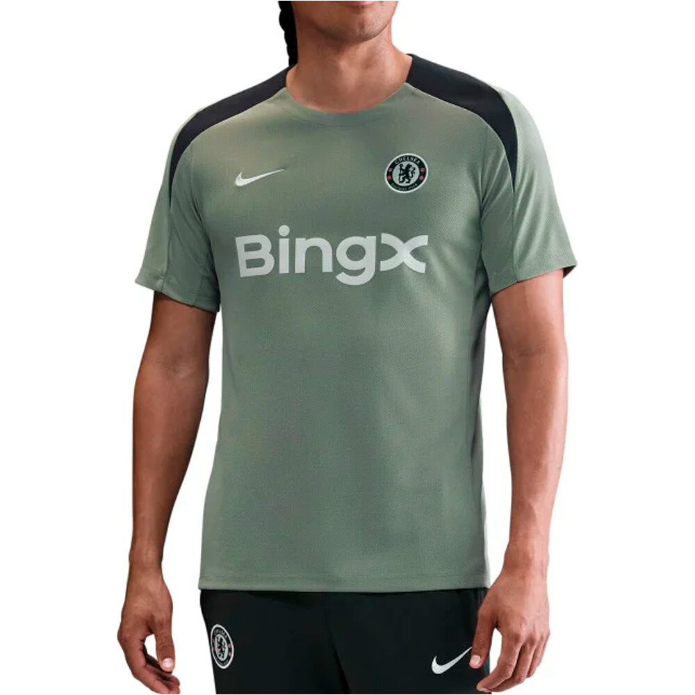 Nike camiseta de fútbol oficiales CFC M NK DF STRK SS TOP K vista frontal