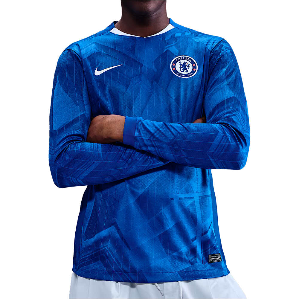 Nike camiseta de fútbol oficiales CHELSEA 25 M NK DF JSY LS STAD HM vista frontal