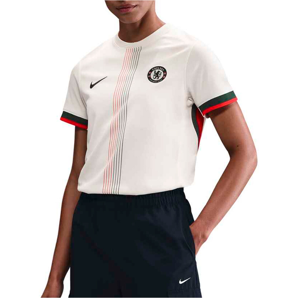 Nike camiseta de fútbol oficiales CHELSEA 25 W NK DF STAD JSY SS AW vista frontal