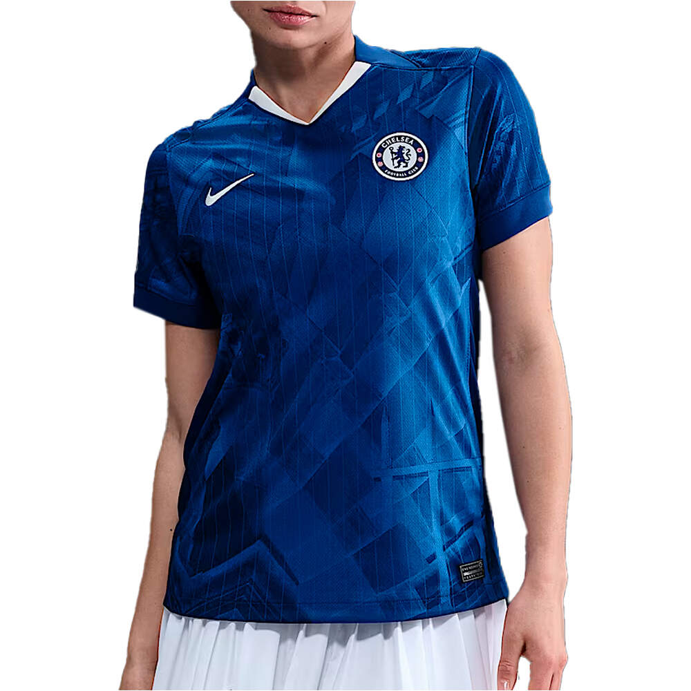Nike camiseta de fútbol oficiales CHELSEA 25 W NK DF STAD JSY SS HM vista frontal