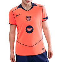 Nike camiseta de fútbol oficiales FCB W NK DF JSY SS STAD 3R vista frontal