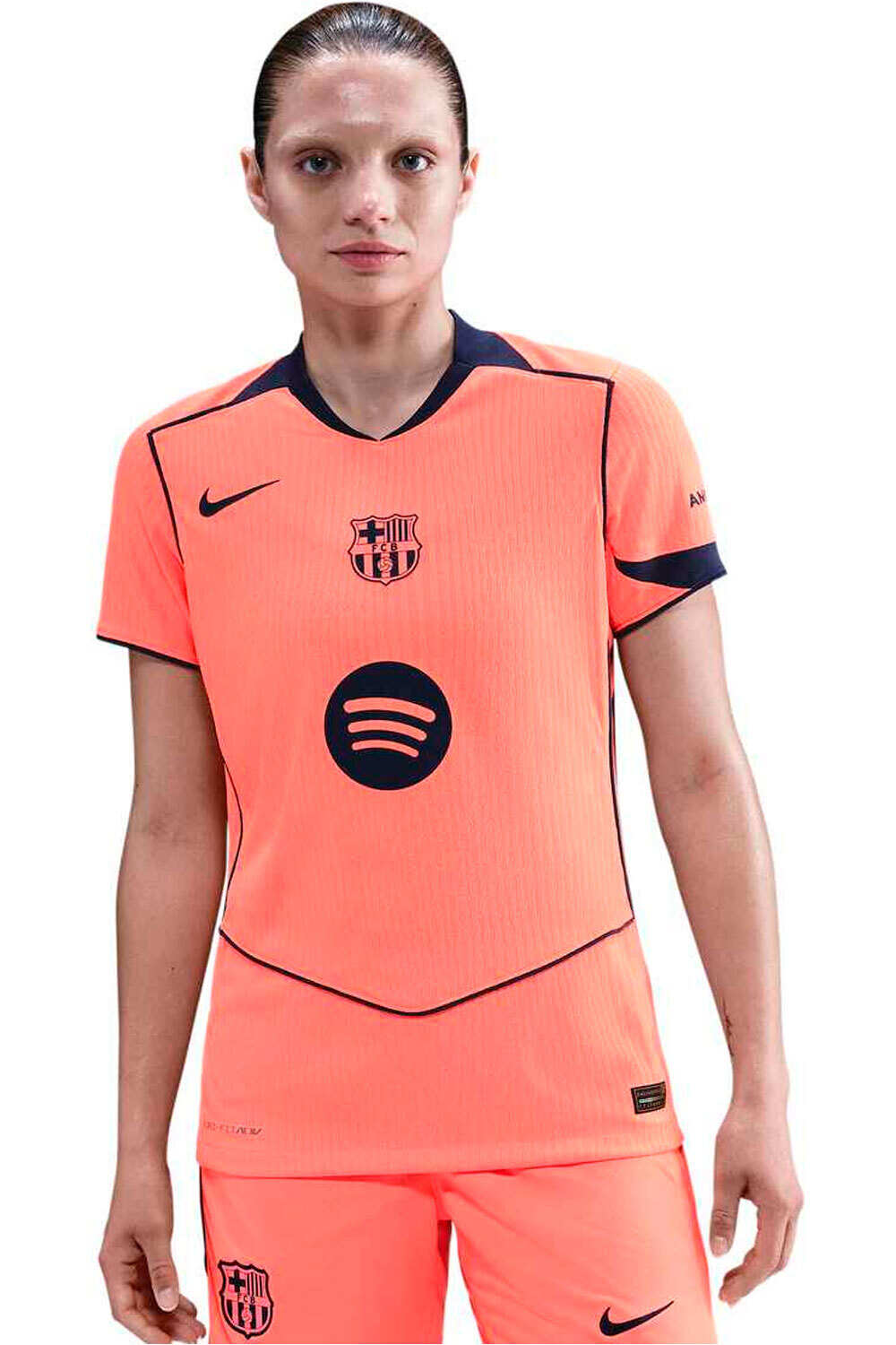 Nike camiseta de fútbol oficiales FCB W NK DFADV JSY SS MATCH 3R vista frontal