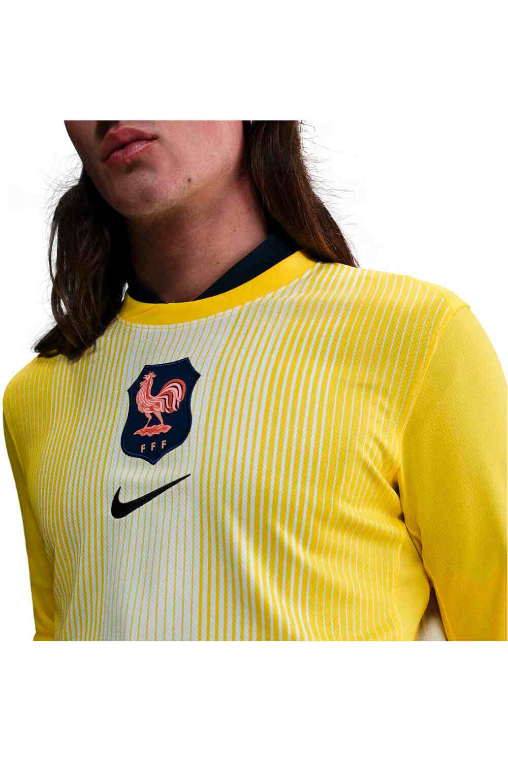 Nike camiseta de fútbol oficiales FRANCIA 25 M NK DF JSY LS STAD GK 04