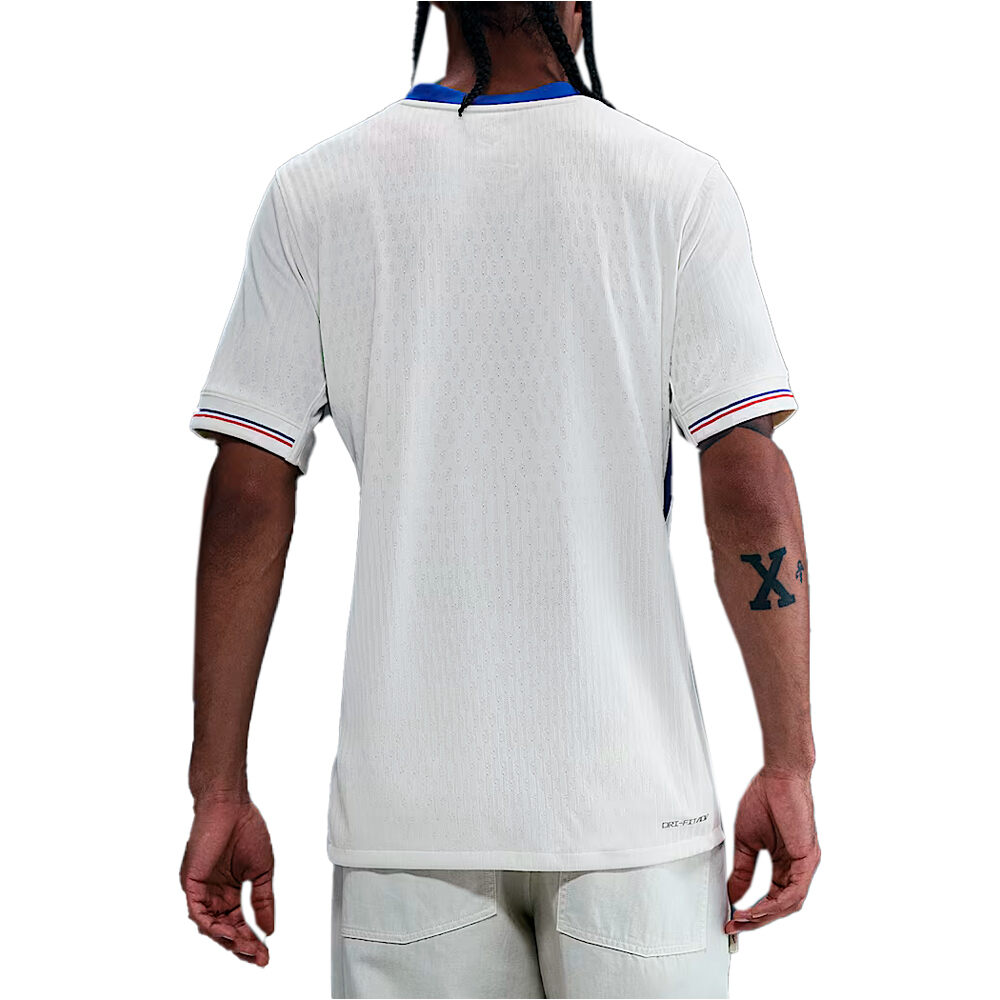 Nike camiseta de fútbol oficiales FRANCIA 25 M NK DFADV MATCH JSY SS AW vista trasera