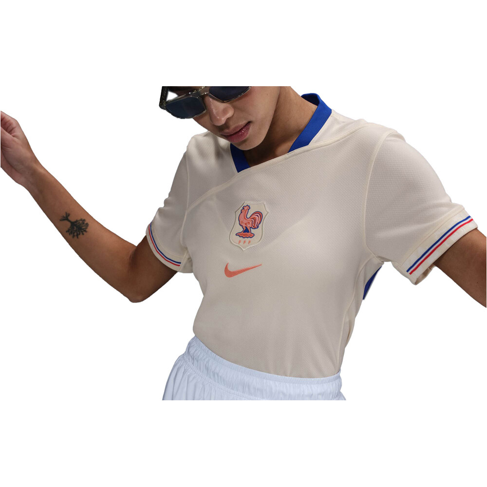 Nike camiseta de fútbol oficiales FRANCIA 25 W NK DF JSY SS STAD AW 04