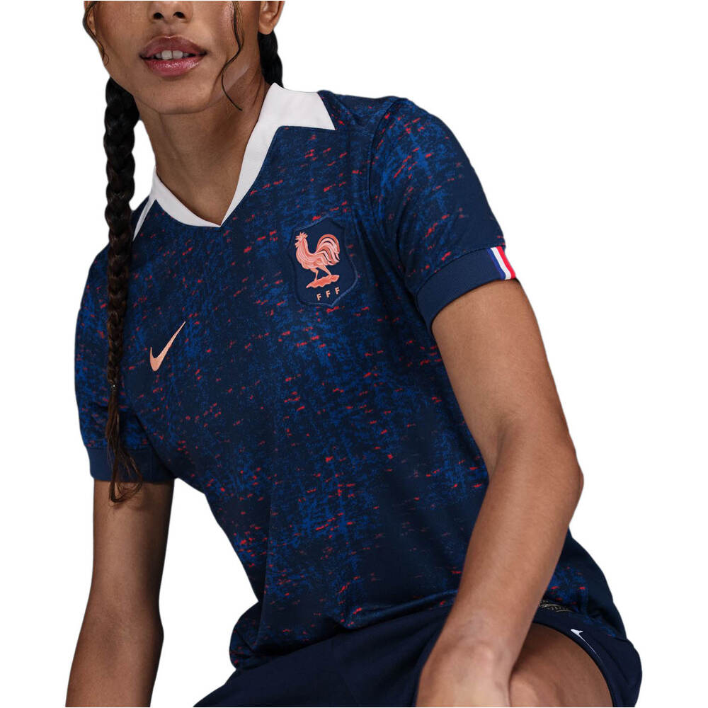 Nike camiseta de fútbol oficiales FRANCIA 25 W NK DF JSY SS STAD HM 04