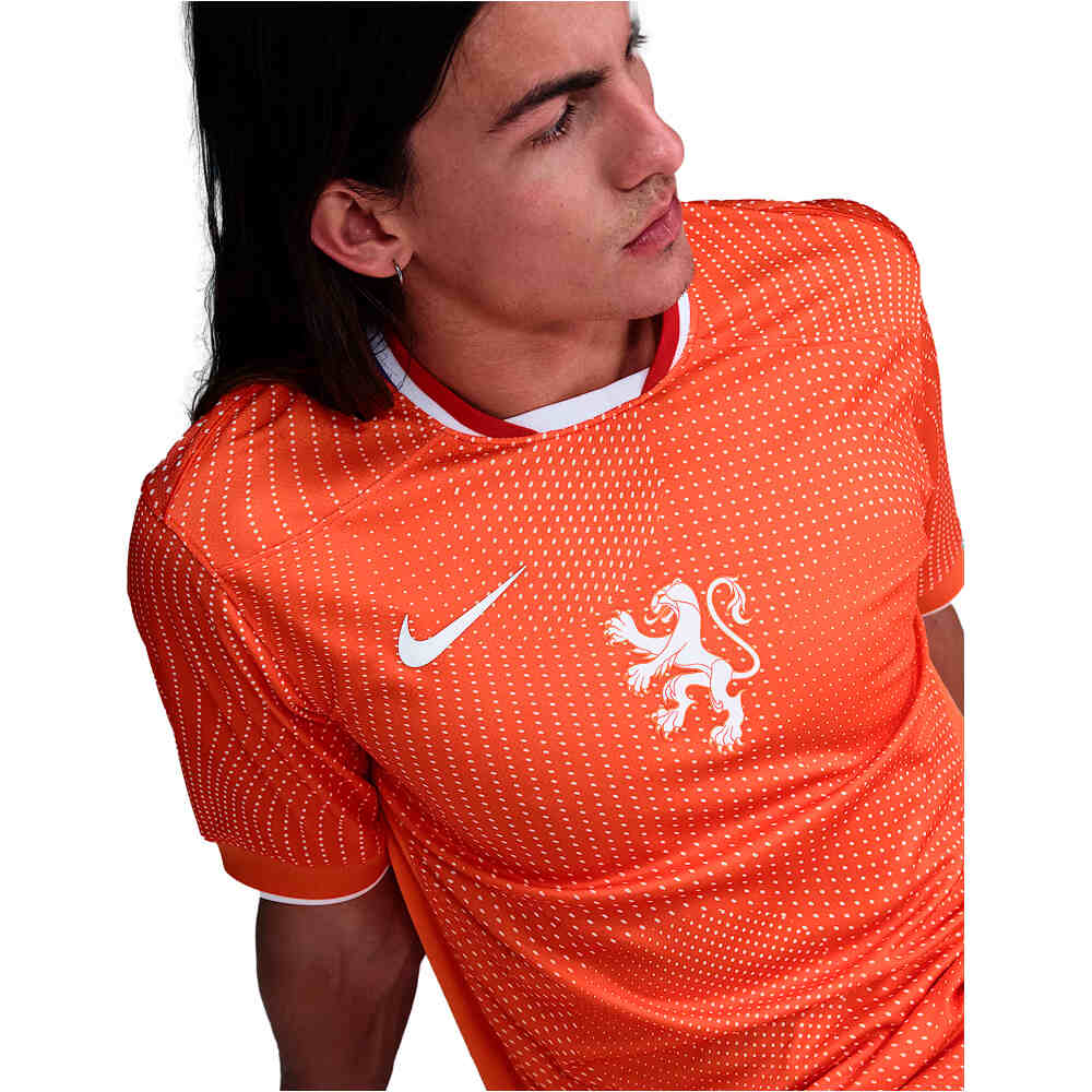 Nike camiseta de fútbol oficiales HOLANDA 25 M NK DF STAD JSY SS HM vista detalle