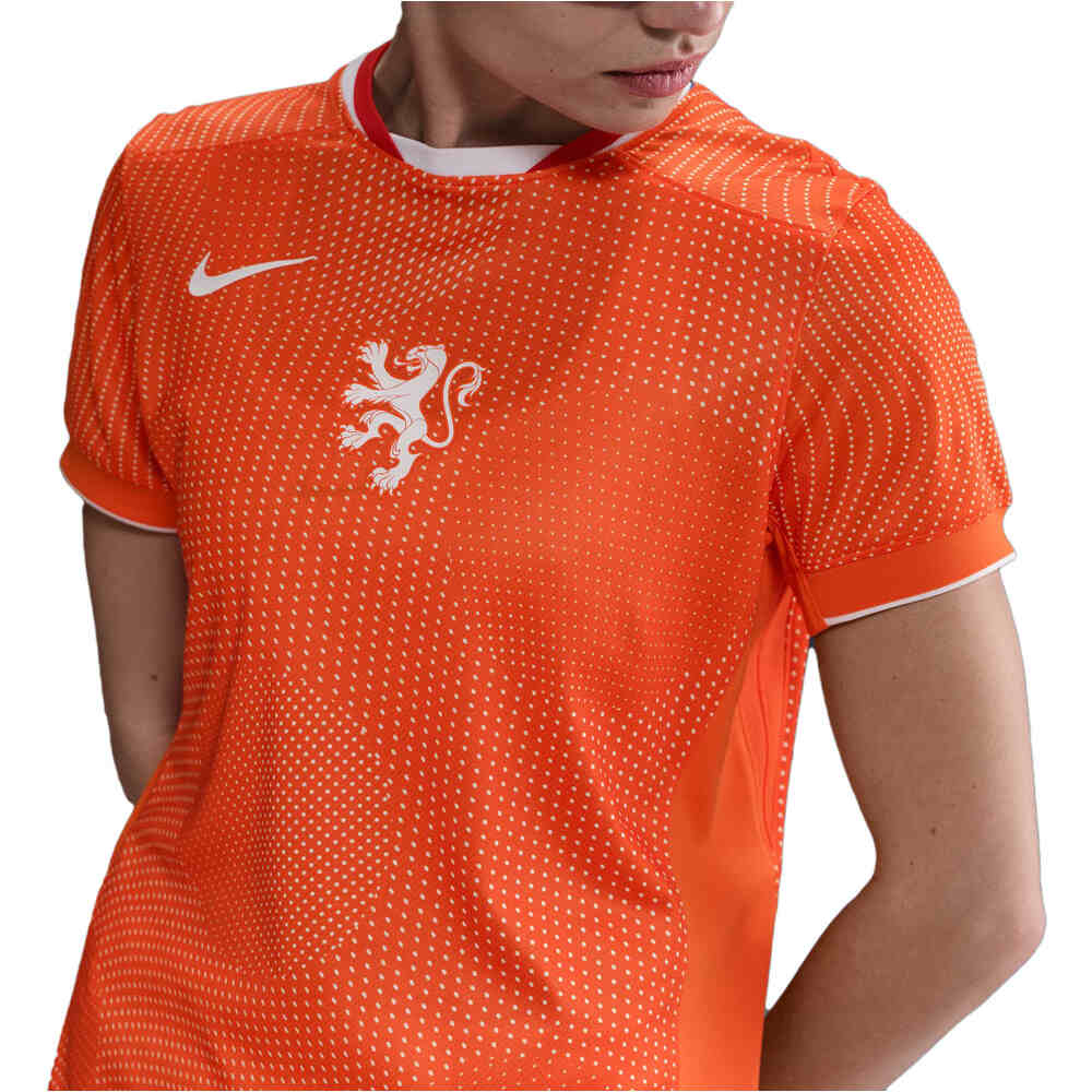 Nike camiseta de fútbol oficiales HOLANDA 25 W NK DF JSY SS STAD HM vista detalle