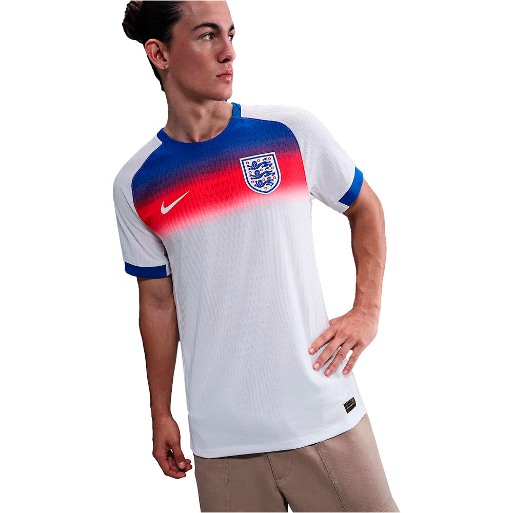 Nike camiseta de fútbol oficiales INGLATERRA 25 M NK DFADV MATCH JSY SS HM vista detalle