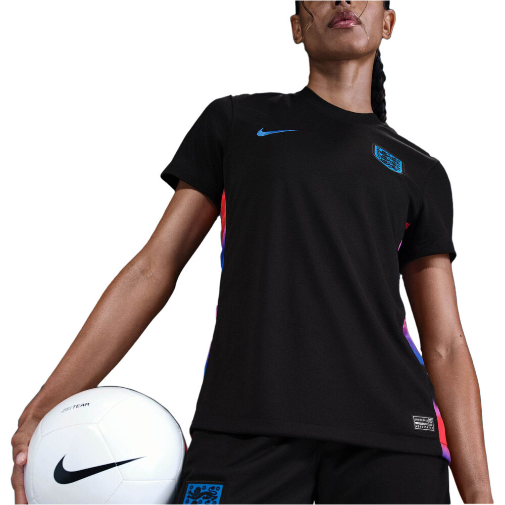 Nike camiseta de fútbol oficiales INGLATERRA 25 W NK DF JSY SS STAD AW vista detalle