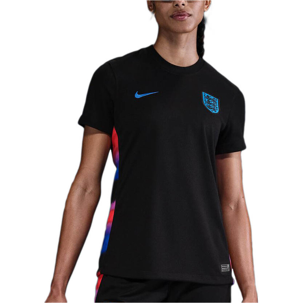 Nike camiseta de fútbol oficiales INGLATERRA 25 W NK DF JSY SS STAD AW vista frontal