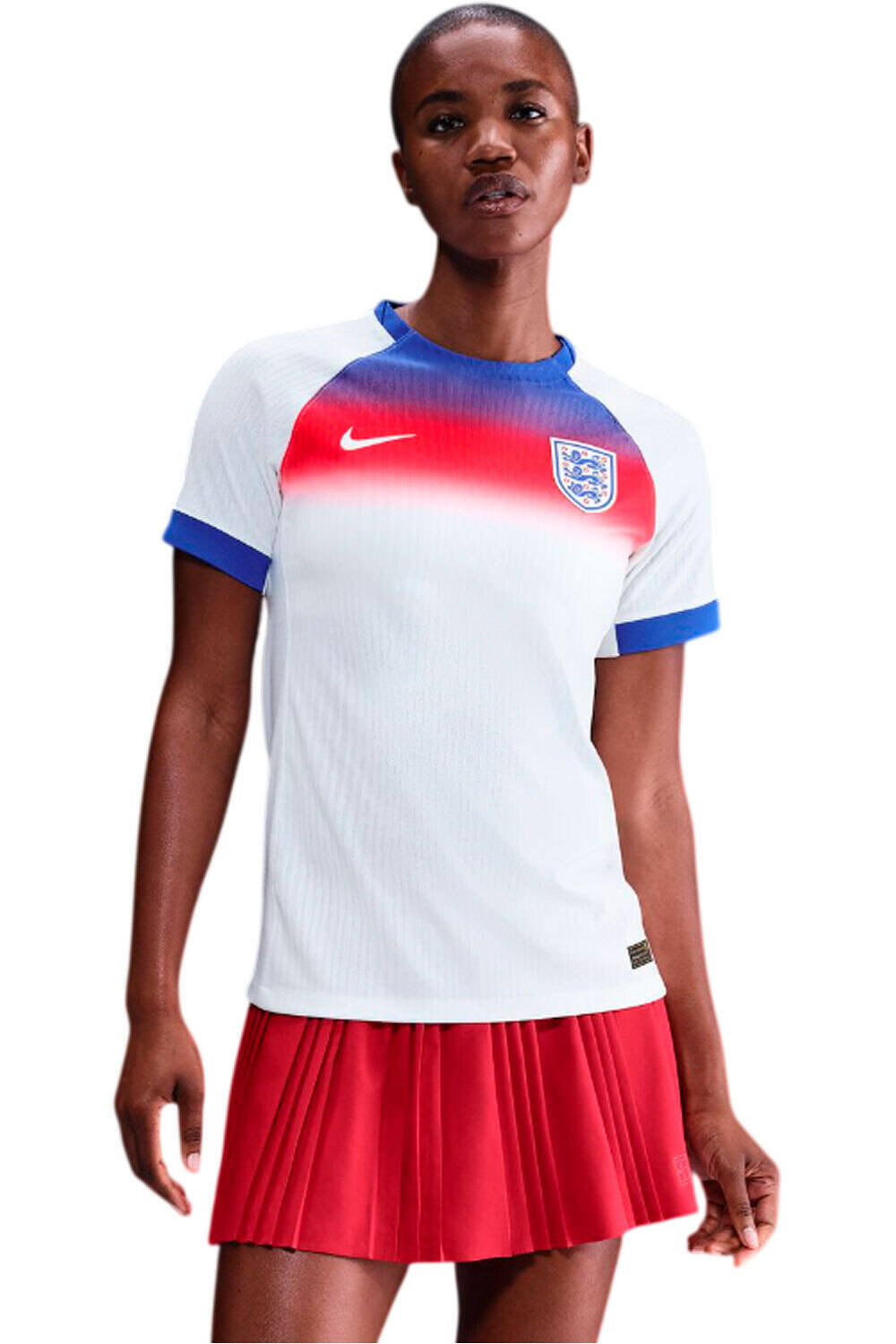 Nike camiseta de fútbol oficiales INGLATERRA 25 W NK DFADV MATCH JSY SS HM vista frontal
