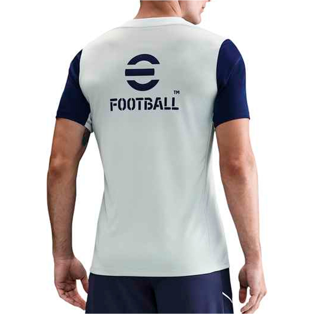 Nike camiseta de fútbol oficiales INTER M NK DF STRK SS TOP K vista trasera