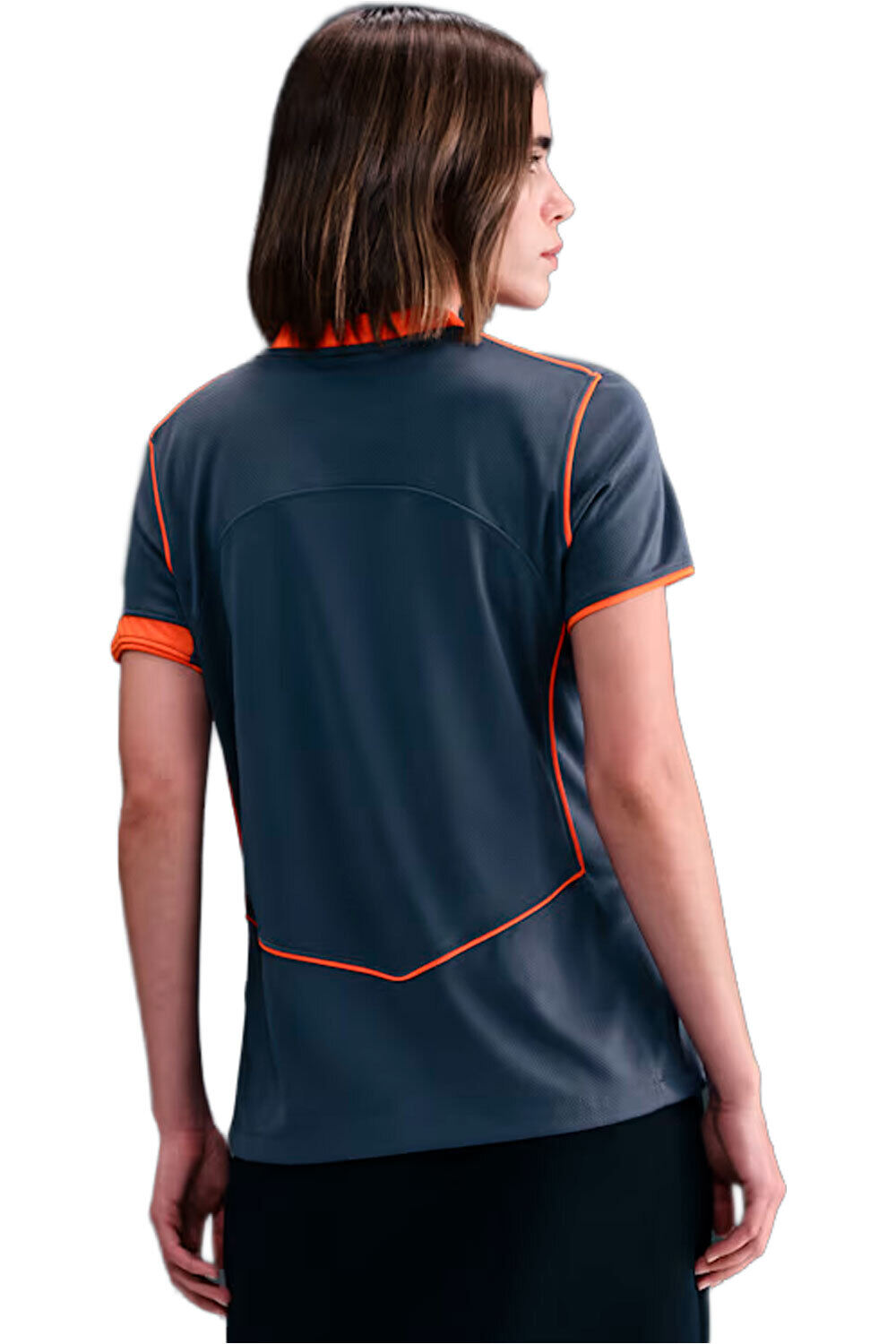 Nike camiseta de fútbol oficiales INTER W NK DF JSY SS STAD 3R vista trasera