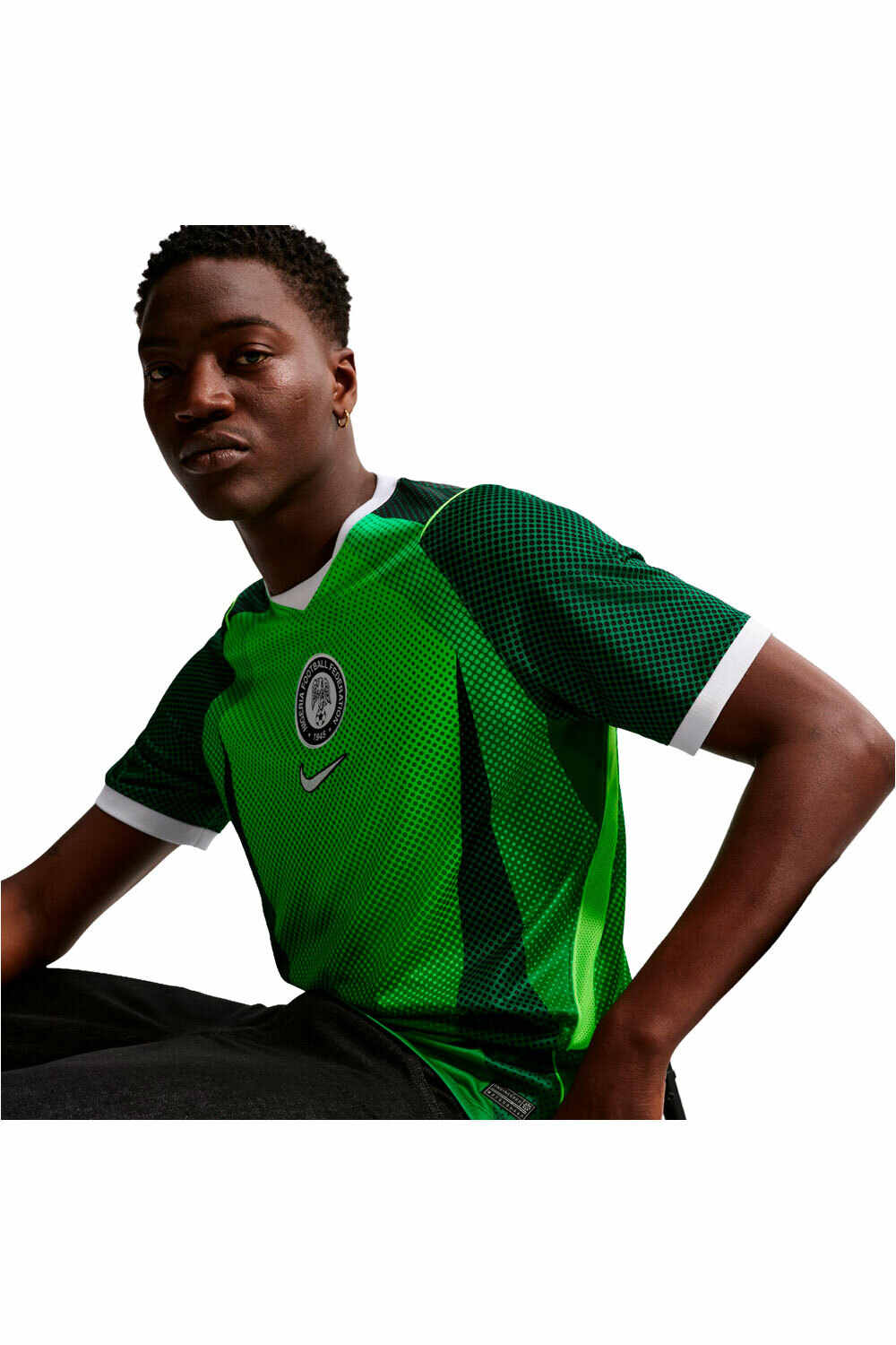 Nike camiseta de fútbol oficiales NIGERIA 26 M NK DF JSY SS STAD HM 04