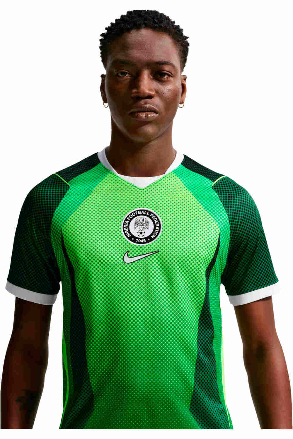Nike camiseta de fútbol oficiales NIGERIA 26 M NK DF JSY SS STAD HM vista detalle