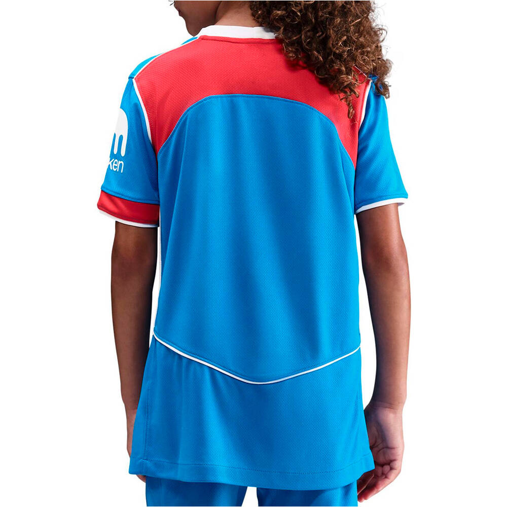 Nike camiseta de fútbol oficiales niño ATM Y NK DF JSY SS STAD 3R vista trasera