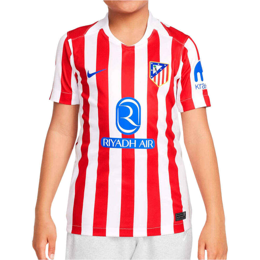 Nike camiseta de fútbol oficiales niño AT.MADRID 26 Y NK DF JSY SS STAD HM vista frontal