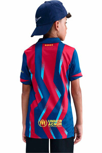 Nike camiseta de fútbol oficiales niño BARCELONA 26 Y NK DF JSY SS STAD 4R vista trasera