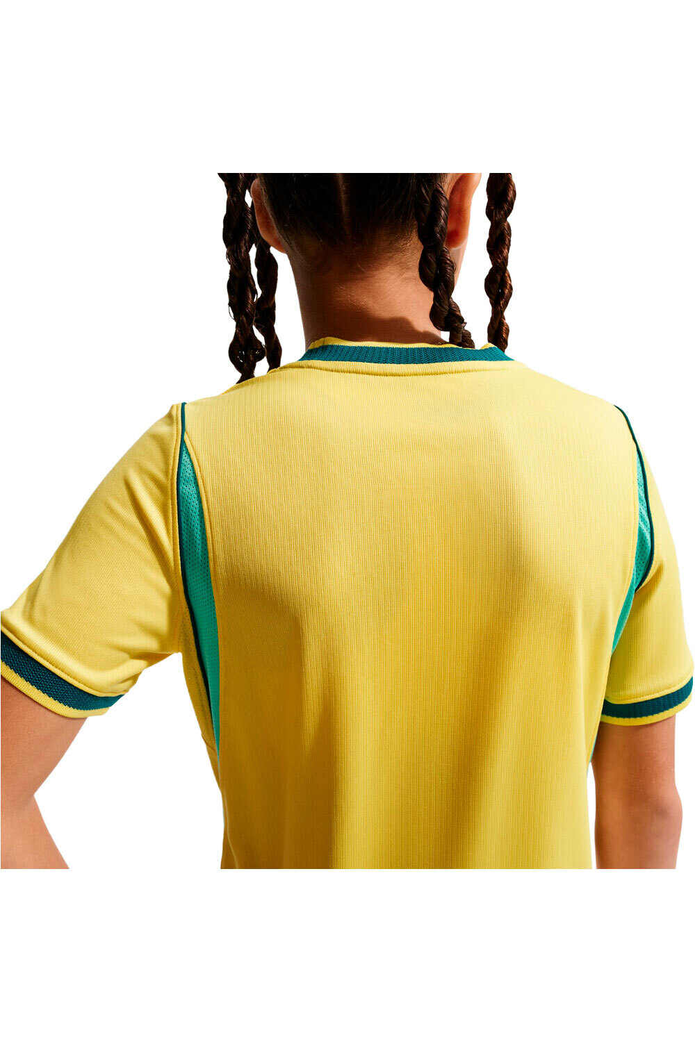 Nike camiseta de fútbol oficiales niño BRASIL 26 Y NK DF JSY SS STAD HM 03