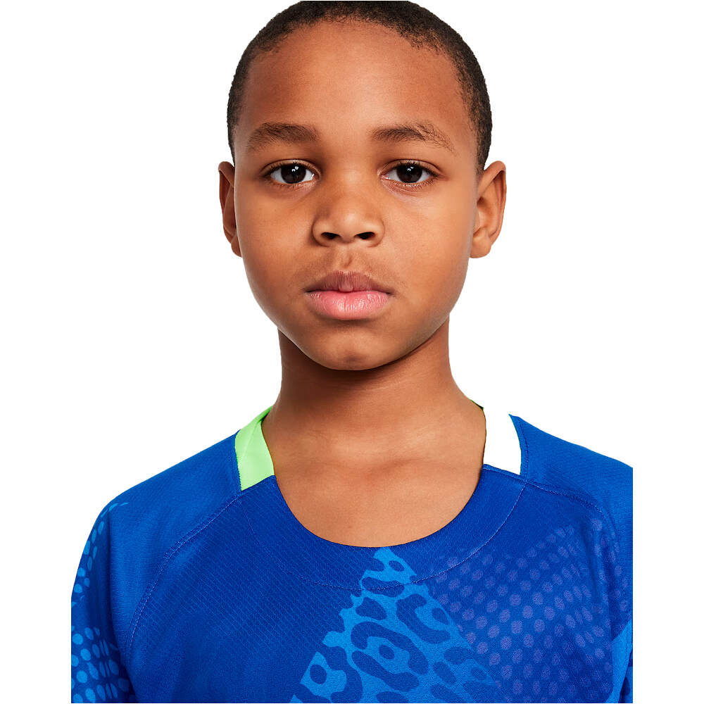 Nike camiseta de fútbol oficiales niño CBF Y NK DF STAD JSY SS AW vista detalle