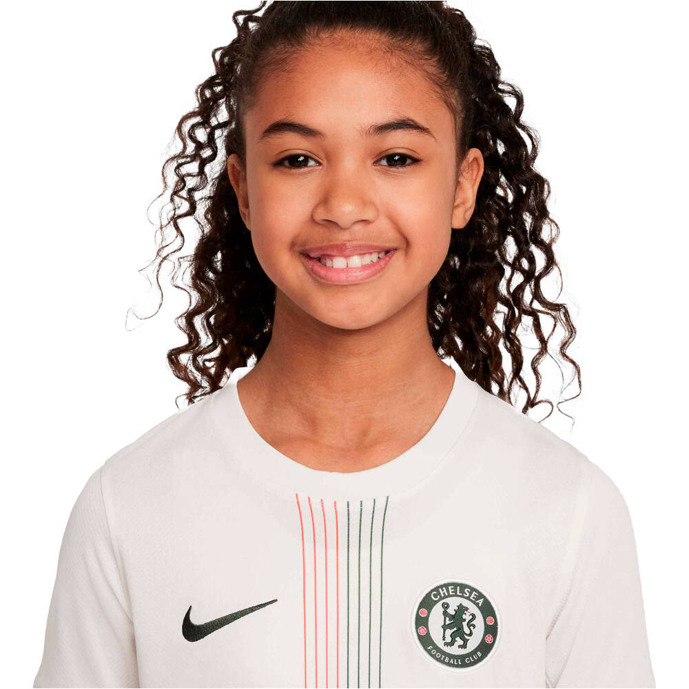 Nike camiseta de fútbol oficiales niño CHELSEA 25 Y NK DF JSY SS STAD AW vista detalle