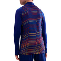 Nike camiseta de fútbol oficiales niño FCB YNK DF STRK DRILLTOP KHMPM vista trasera