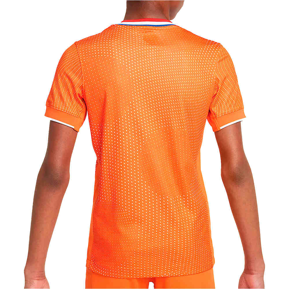 Nike camiseta de fútbol oficiales niño HOLANDA 25 Y NK DF STAD JSY SS HM vista trasera