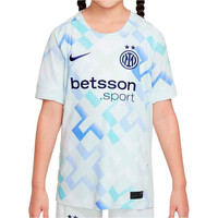 Nike camiseta de fútbol oficiales niño INTER 25 Y NK DF JSY SS STAD AW vista frontal