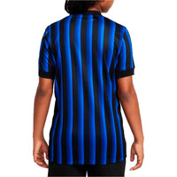 Nike camiseta de fútbol oficiales niño INTER 25 Y NK DF JSY SS STAD HM vista trasera