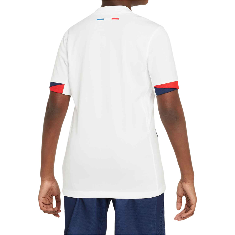 Nike camiseta de fútbol oficiales niño PSG 25 Y NK DF JSY SS STAD AW vista trasera