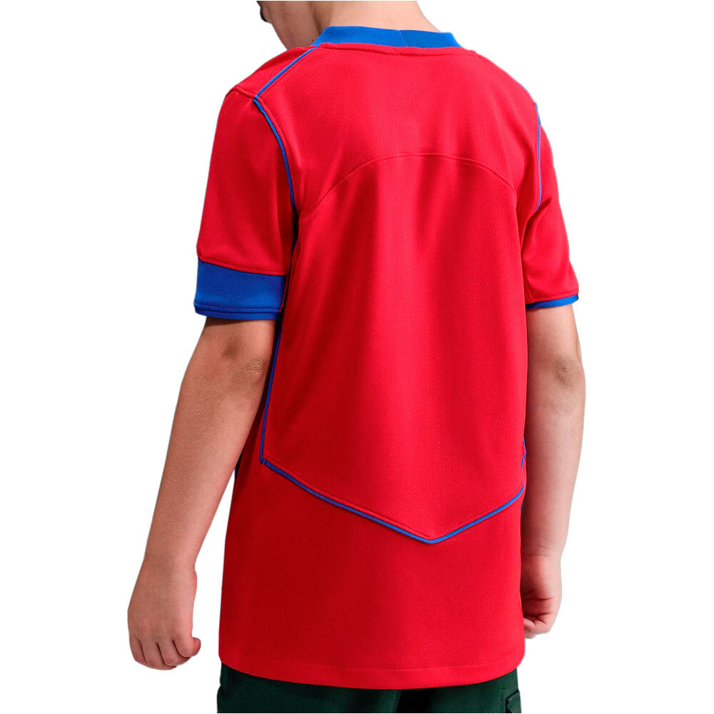Nike camiseta de fútbol oficiales niño PSG Y NK DF JSY SS STAD 3R vista trasera