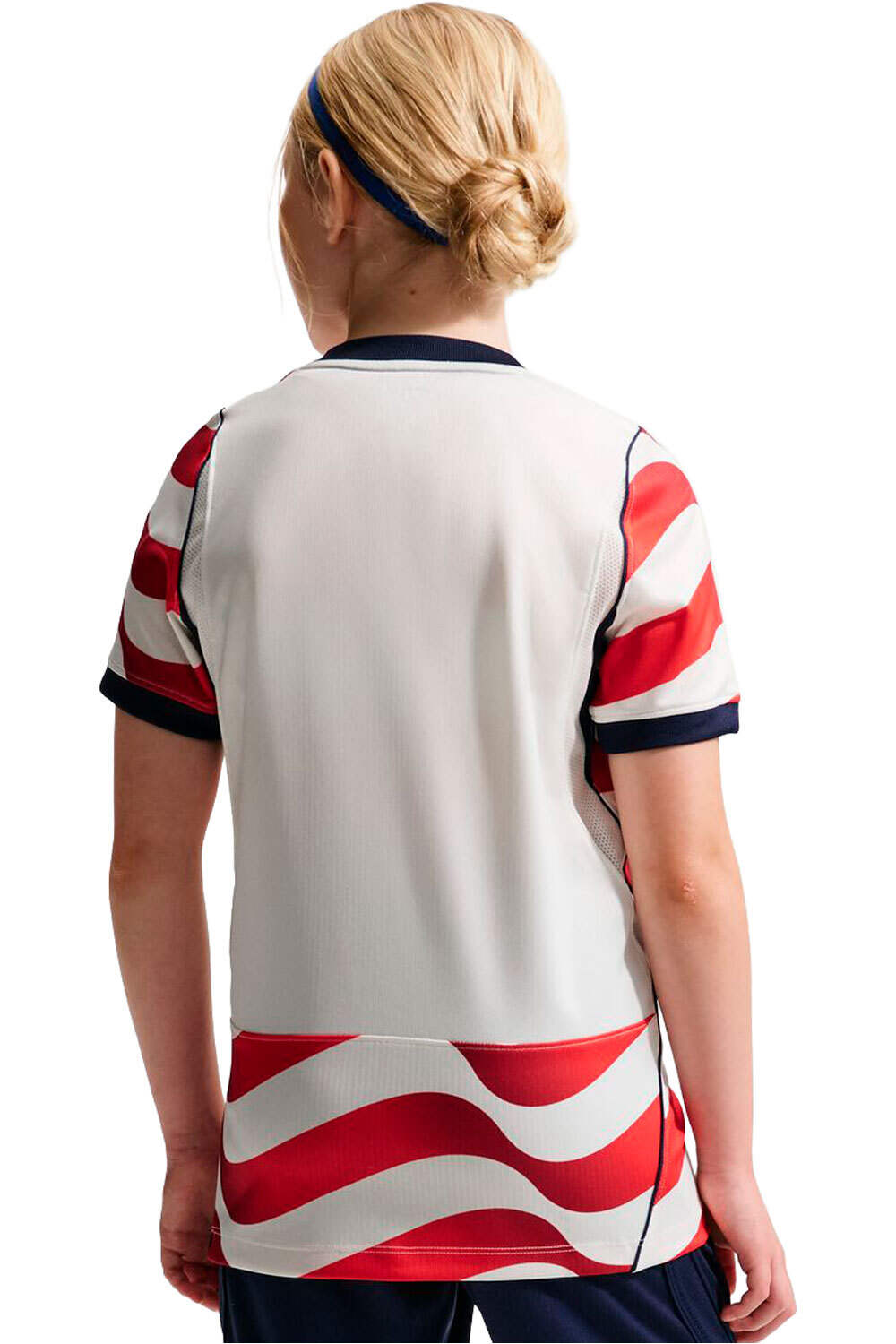 Nike camiseta de fútbol oficiales niño USA 26 Y  NK DF JSY SS STAD HM BLRO vista trasera