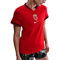Nike camiseta de fútbol oficiales NORUEGA 25 W NK DF STAD JSY SS HM vista frontal